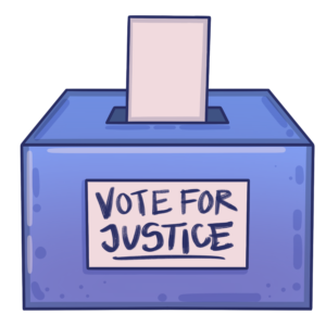 Vote for Justice ballot